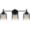 Quoizel Jenson Bath 3 Lights Matte Black JEN8624MBK - alternate 1